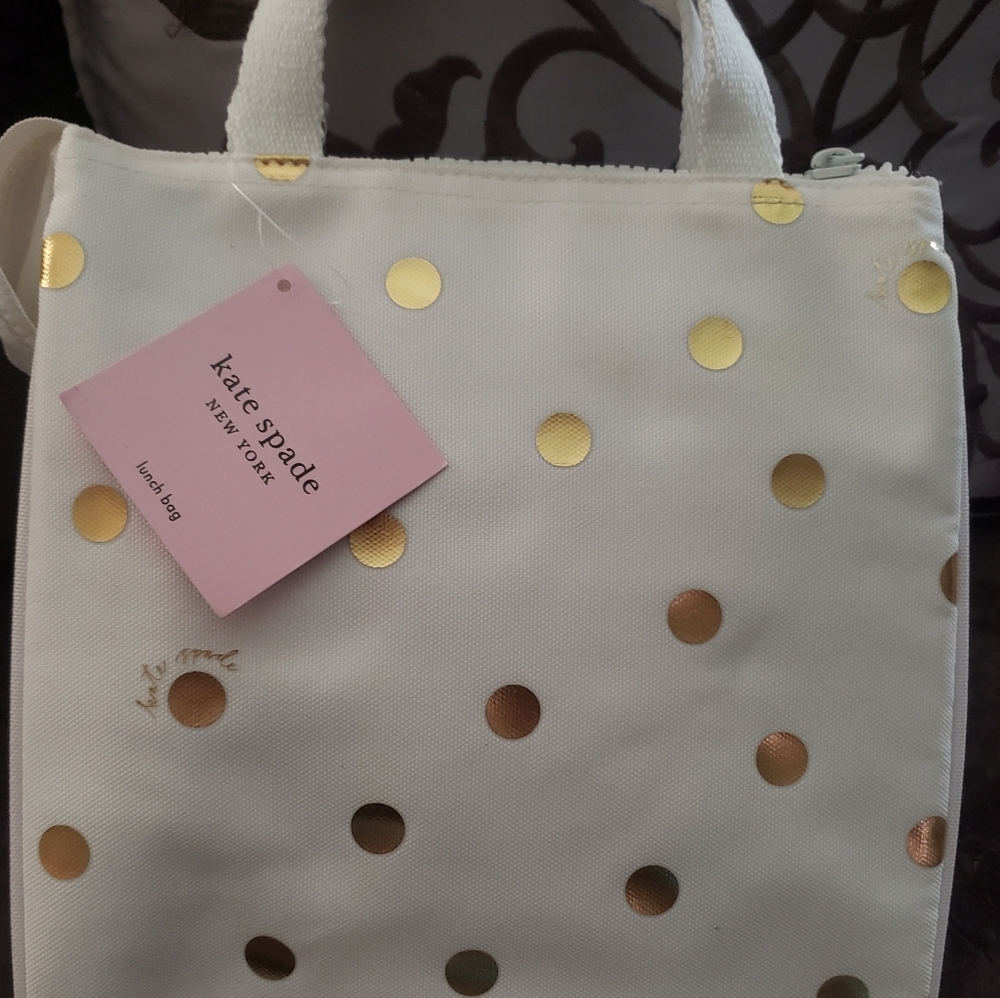 New Kate Spade Soft Cooler Lunch Bag - Picture 8 of 16